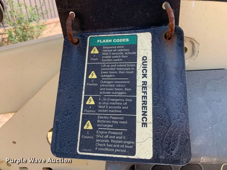 image for item NX9210 2017 JLG T350 boom lift