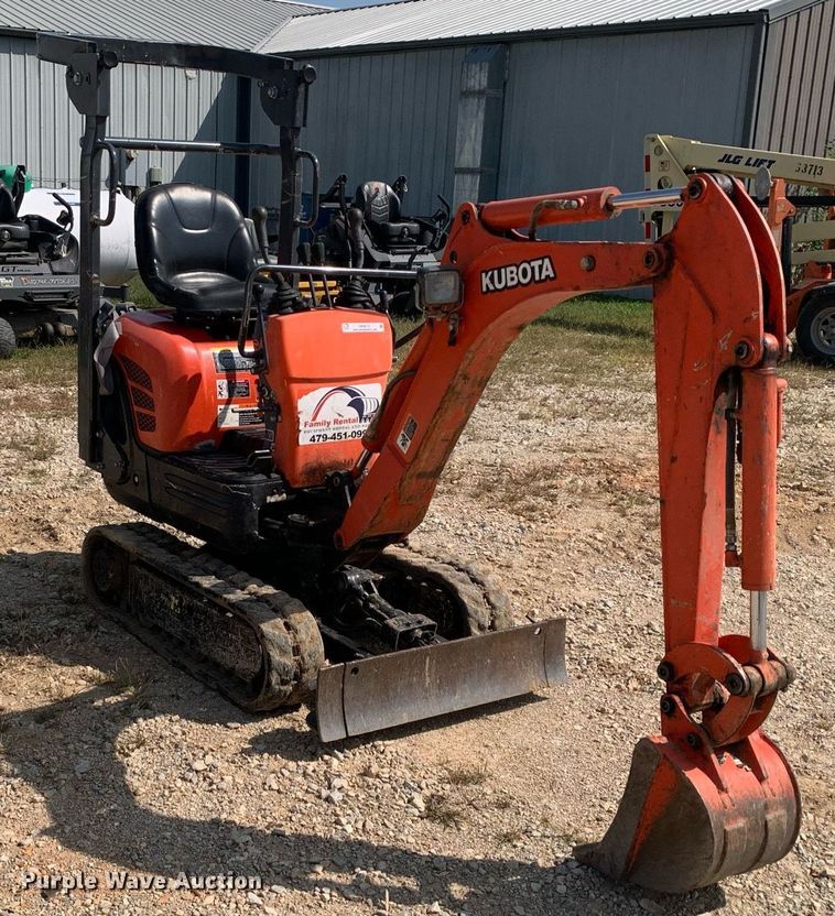image for item NX9212 2018 Kubota  K008-3 mini excavator
