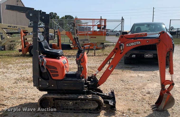 image for item NX9212 2018 Kubota  K008-3 mini excavator