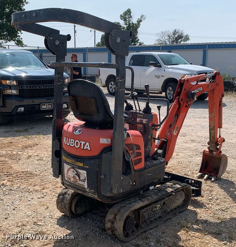 image for item NX9212 2018 Kubota  K008-3 mini excavator