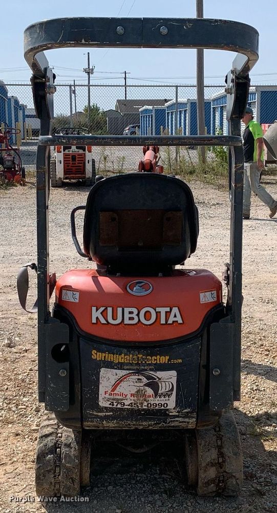 image for item NX9212 2018 Kubota  K008-3 mini excavator