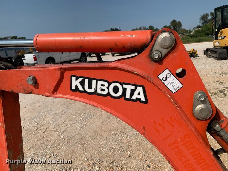 image for item NX9212 2018 Kubota  K008-3 mini excavator