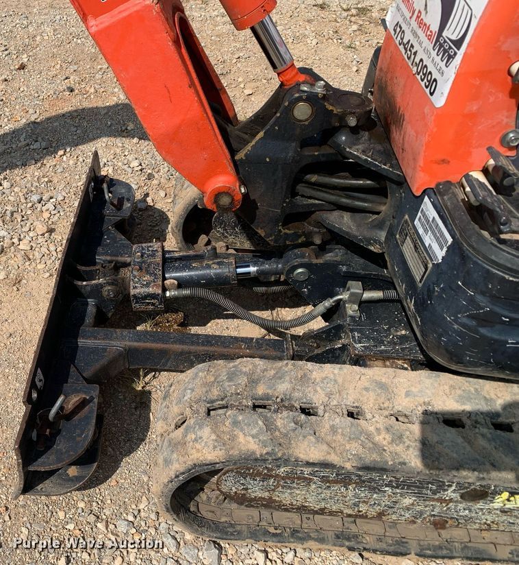 image for item NX9212 2018 Kubota  K008-3 mini excavator