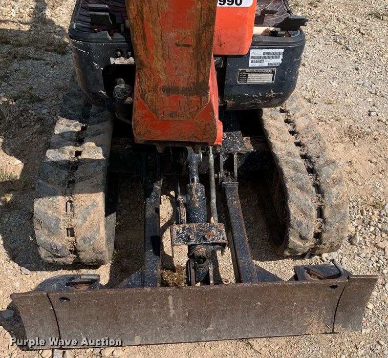 image for item NX9212 2018 Kubota  K008-3 mini excavator