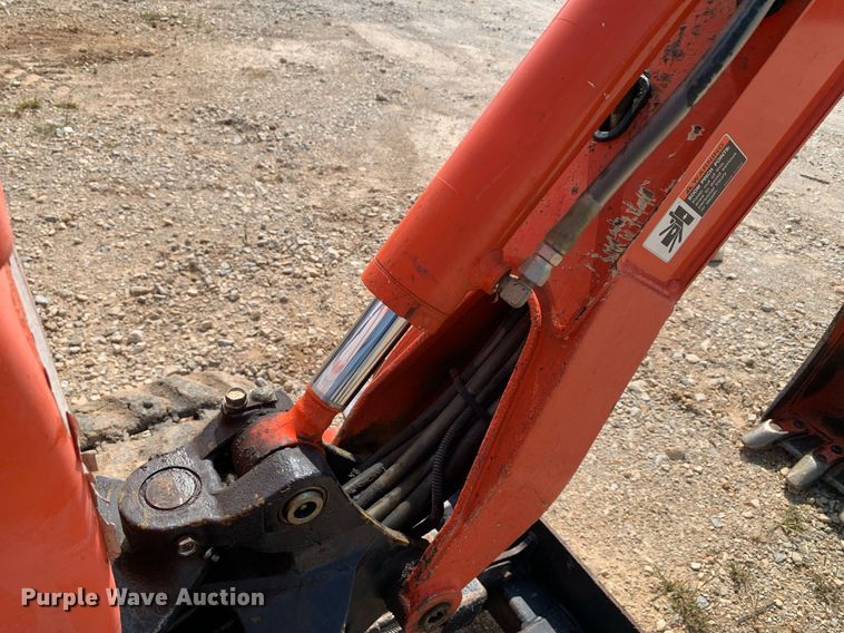 image for item NX9212 2018 Kubota  K008-3 mini excavator