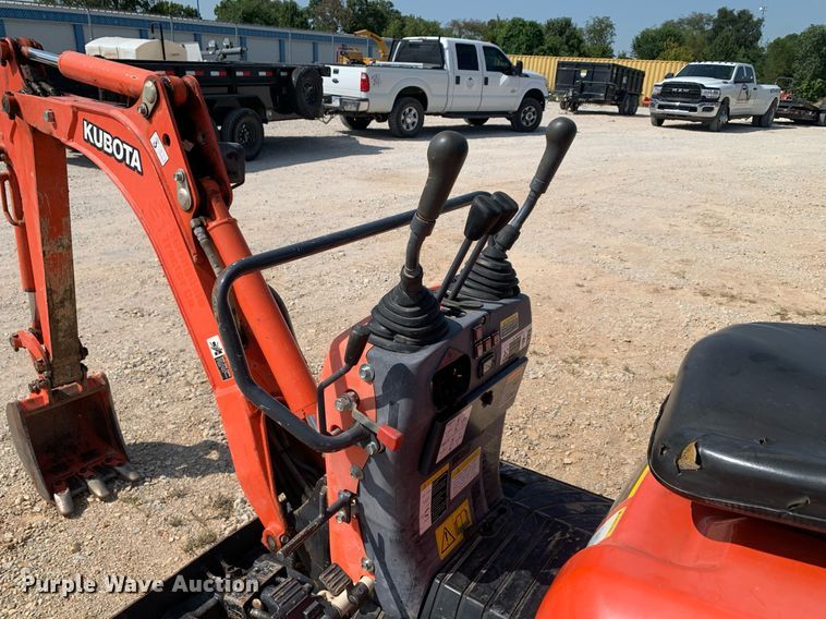 image for item NX9212 2018 Kubota  K008-3 mini excavator
