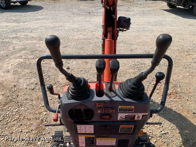 image for item NX9212 2018 Kubota  K008-3 mini excavator