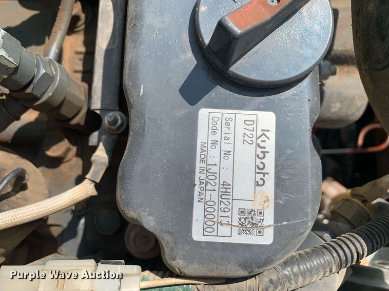 image for item NX9212 2018 Kubota  K008-3 mini excavator