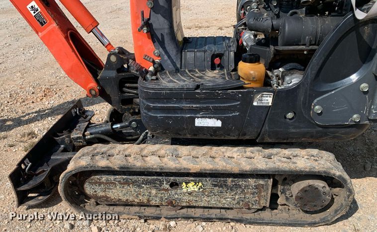 image for item NX9212 2018 Kubota  K008-3 mini excavator