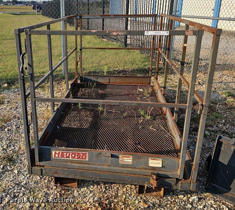 image for item NX9216 Haugen MWP-4x8 man basket