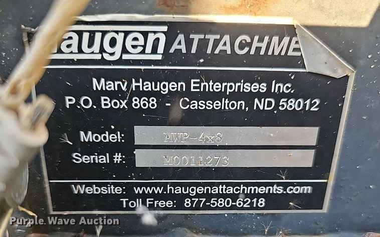 image for item NX9216 Haugen MWP-4x8 man basket