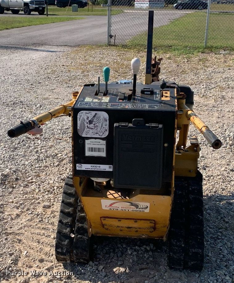 image for item NX9219 2014 Vermeer  RTX100 trencher