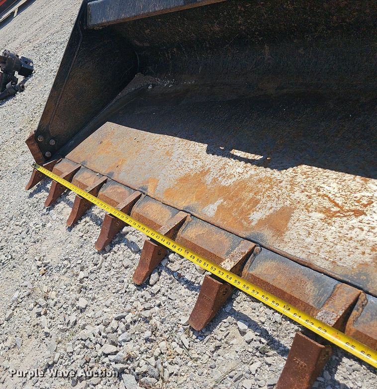 image for item NX9231 AP-HD74LLT skid steer bucket 