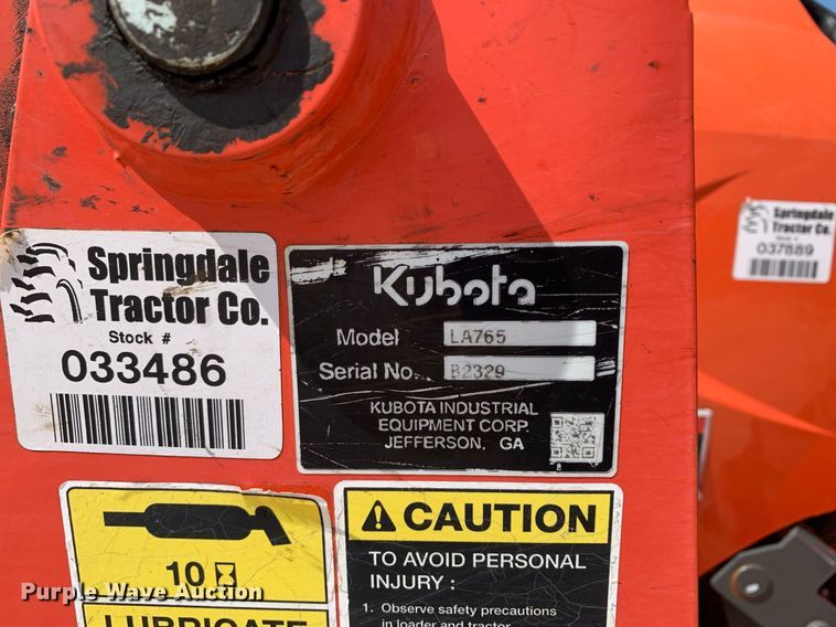 image for item NX9234 2020 Kubota  L4701 MFWD tractor