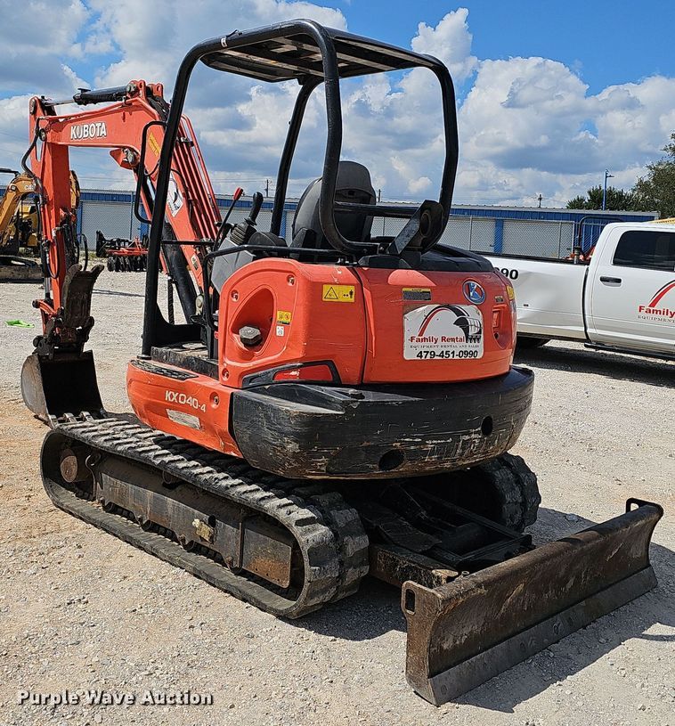 image for item NX9240 2019 Kubota  KX040-4 mini excavator