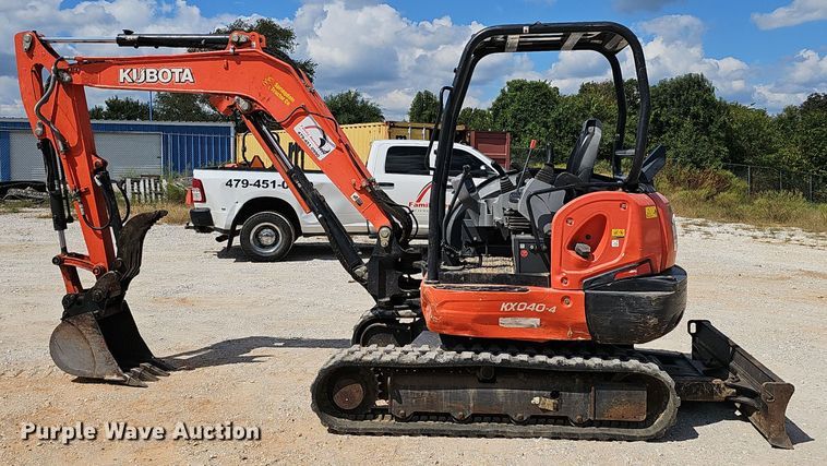 image for item NX9240 2019 Kubota  KX040-4 mini excavator