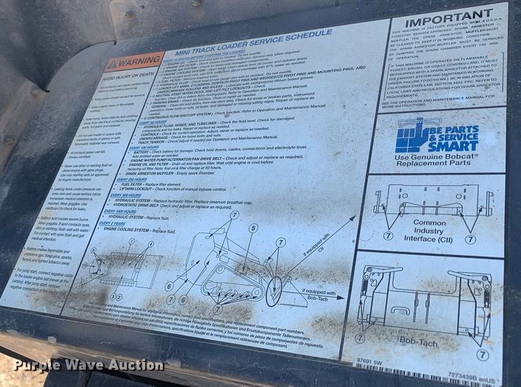 image for item NX9241 2020 Bobcat MT85 compact utility loader