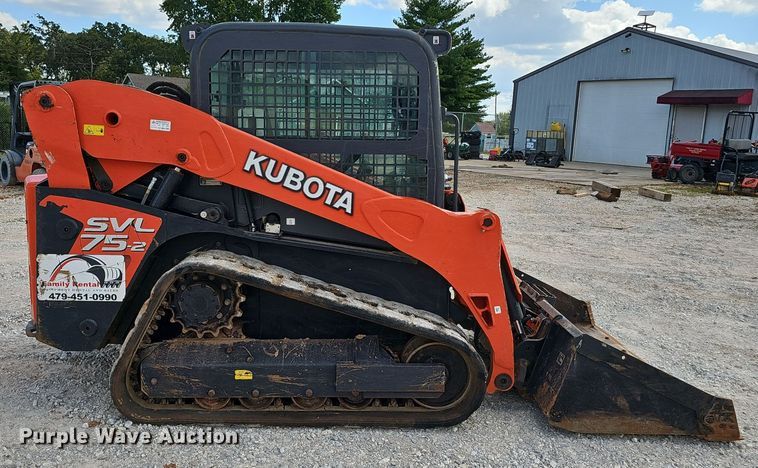 image for item NX9242 2021 Kubota  SVL 75-2 tracked skid steer loader
