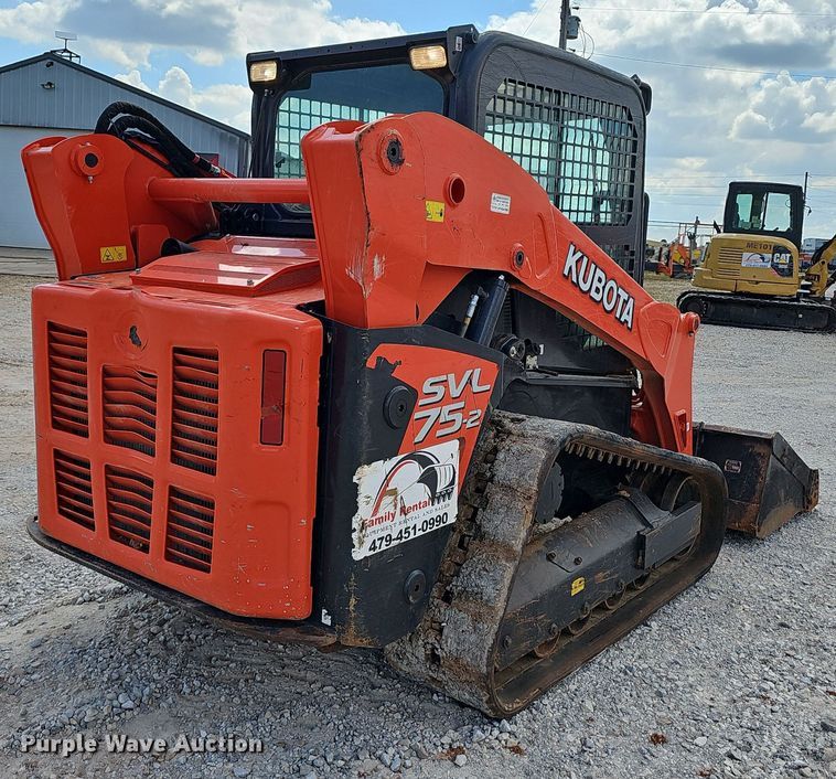 image for item NX9242 2021 Kubota  SVL 75-2 tracked skid steer loader