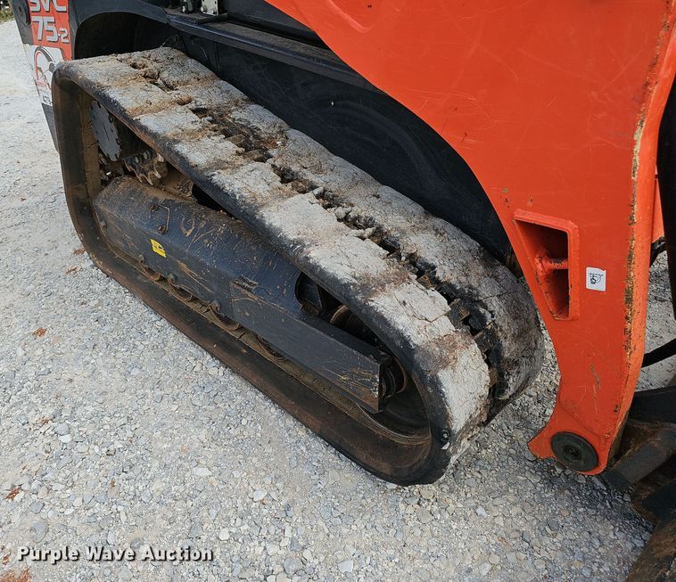 image for item NX9242 2021 Kubota  SVL 75-2 tracked skid steer loader