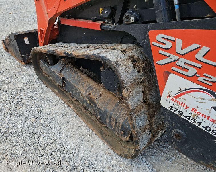 image for item NX9242 2021 Kubota  SVL 75-2 tracked skid steer loader