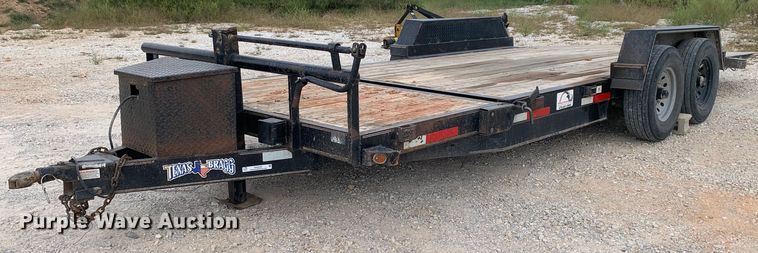 image for item NX9246 2020 Texas Bragg ED22TEH14 tilt deck utility trailer