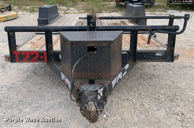 image for item NX9246 2020 Texas Bragg ED22TEH14 tilt deck utility trailer