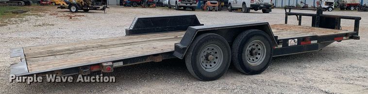 image for item NX9246 2020 Texas Bragg ED22TEH14 tilt deck utility trailer