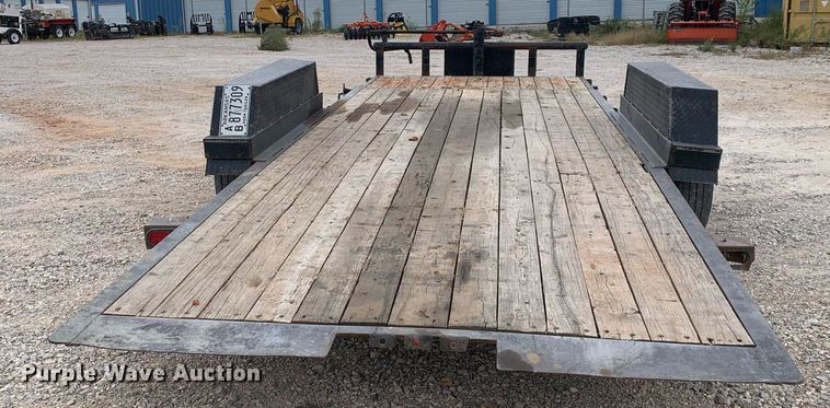 image for item NX9246 2020 Texas Bragg ED22TEH14 tilt deck utility trailer