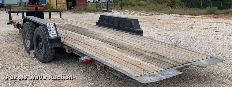 image for item NX9246 2020 Texas Bragg ED22TEH14 tilt deck utility trailer