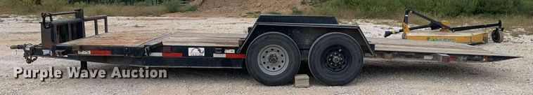 image for item NX9246 2020 Texas Bragg ED22TEH14 tilt deck utility trailer