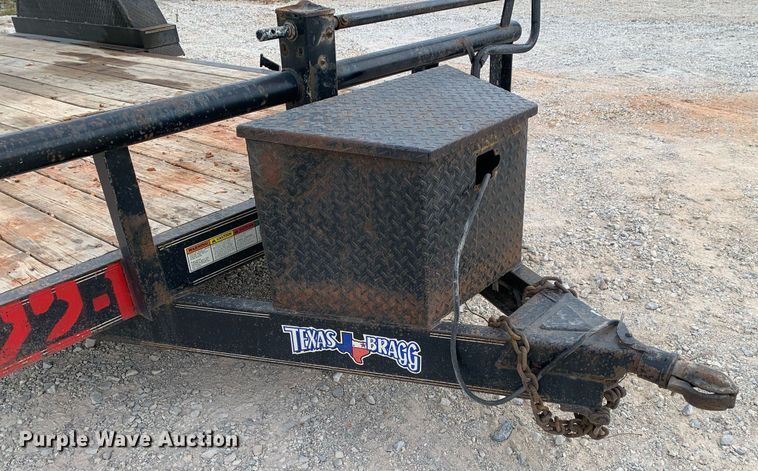 image for item NX9246 2020 Texas Bragg ED22TEH14 tilt deck utility trailer