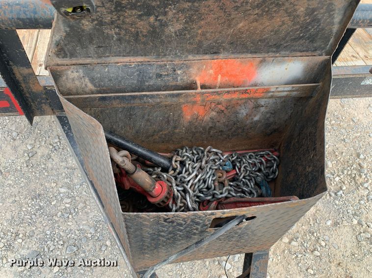 image for item NX9246 2020 Texas Bragg ED22TEH14 tilt deck utility trailer