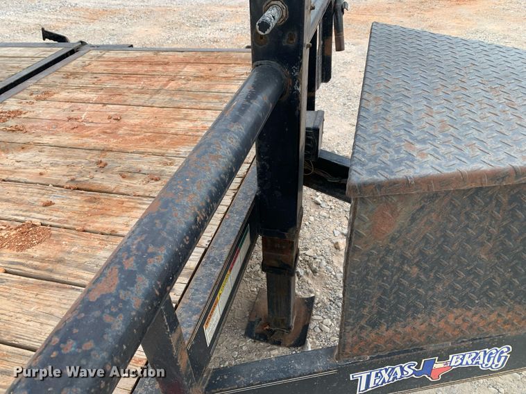 image for item NX9246 2020 Texas Bragg ED22TEH14 tilt deck utility trailer