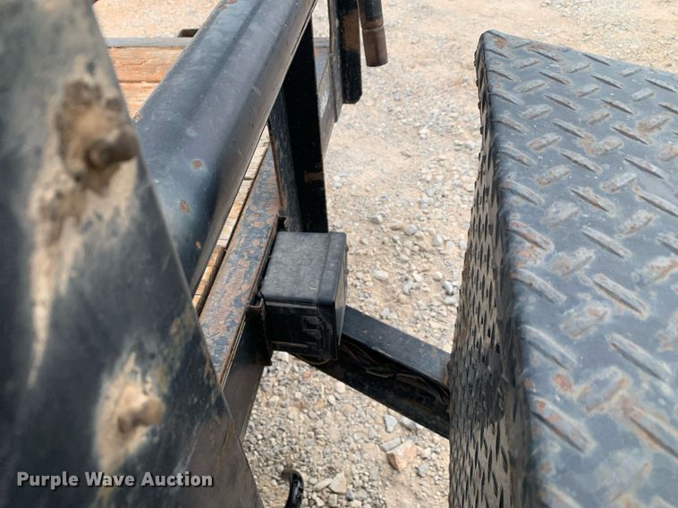 image for item NX9246 2020 Texas Bragg ED22TEH14 tilt deck utility trailer