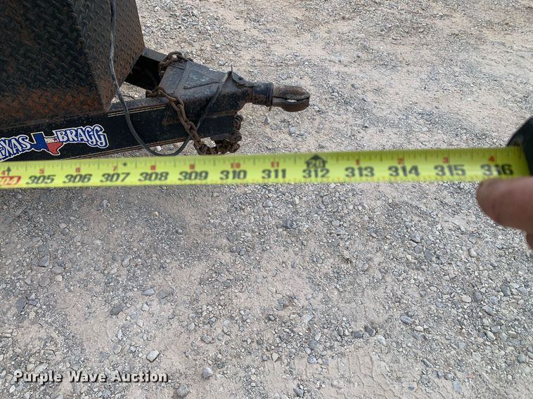 image for item NX9246 2020 Texas Bragg ED22TEH14 tilt deck utility trailer