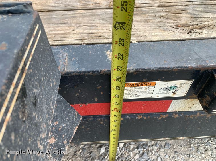 image for item NX9246 2020 Texas Bragg ED22TEH14 tilt deck utility trailer