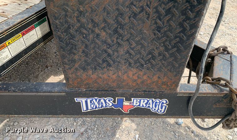 image for item NX9246 2020 Texas Bragg ED22TEH14 tilt deck utility trailer