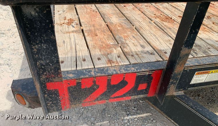 image for item NX9246 2020 Texas Bragg ED22TEH14 tilt deck utility trailer