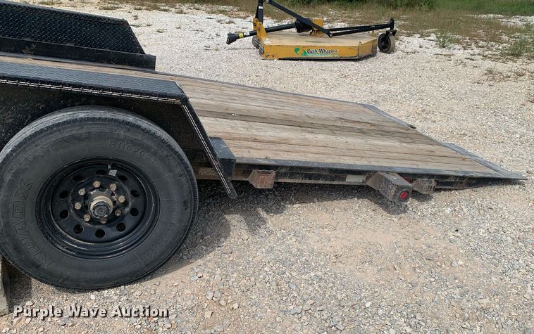 image for item NX9246 2020 Texas Bragg ED22TEH14 tilt deck utility trailer