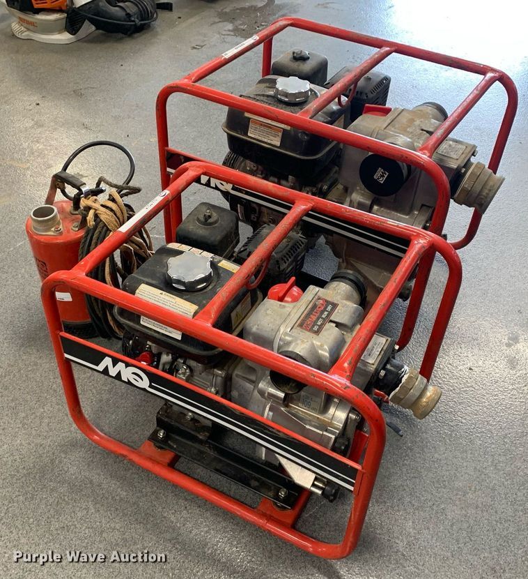 image for item NX9249 Multiquip (3) pumps