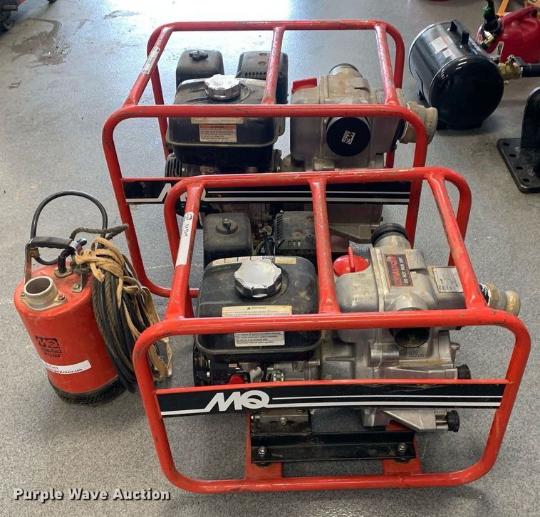 image for item NX9249 Multiquip (3) pumps