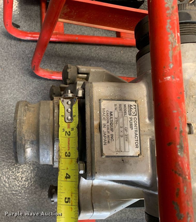 image for item NX9249 Multiquip (3) pumps