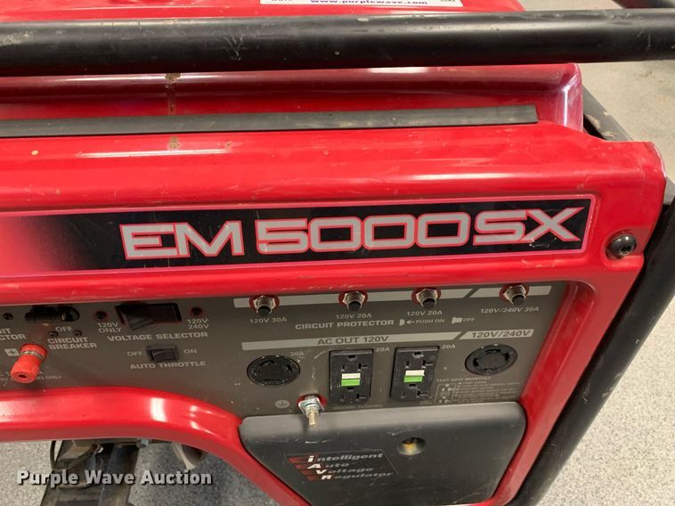 image for item NX9250 (2) portable generators