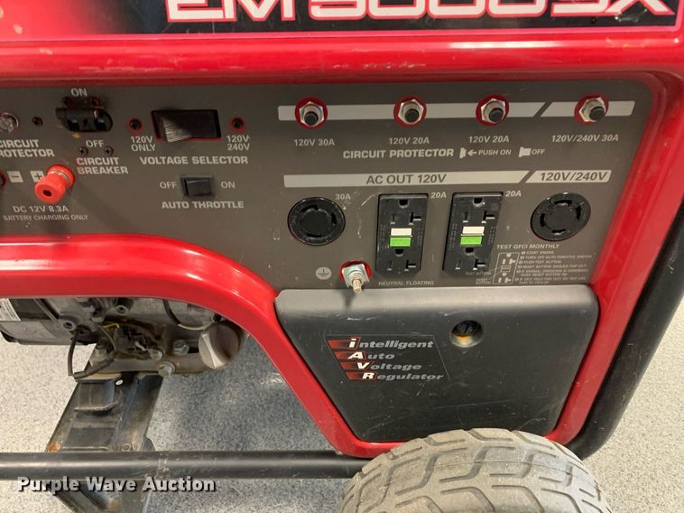 image for item NX9250 (2) portable generators