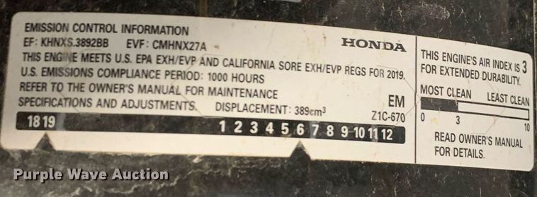 image for item NX9250 (2) portable generators