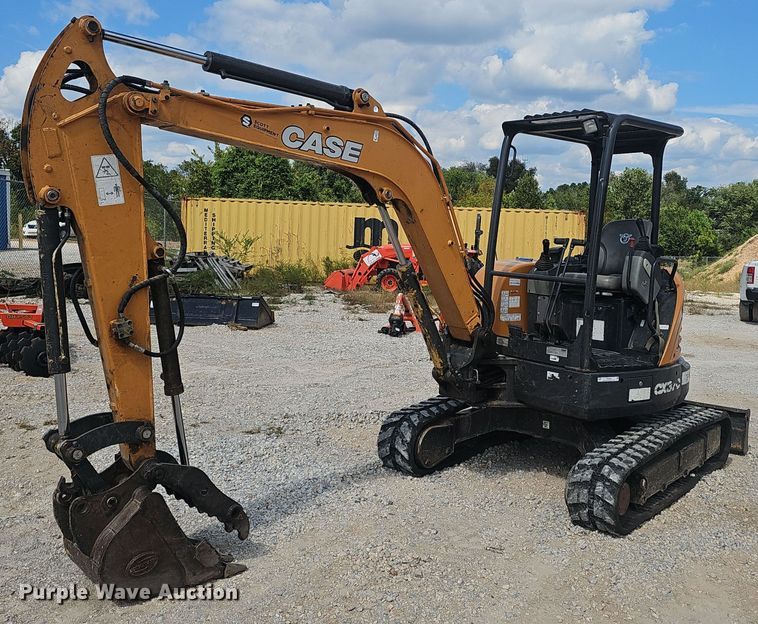image for item NX9288 2017 Case  CX37C mini excavator