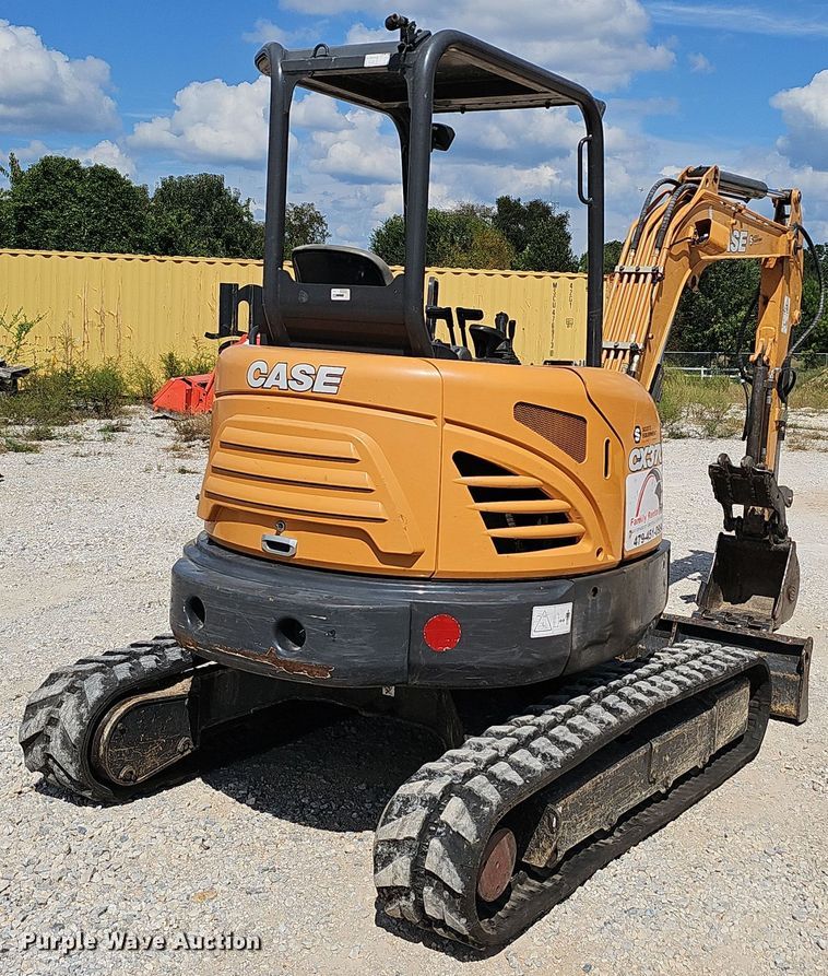 image for item NX9288 2017 Case  CX37C mini excavator