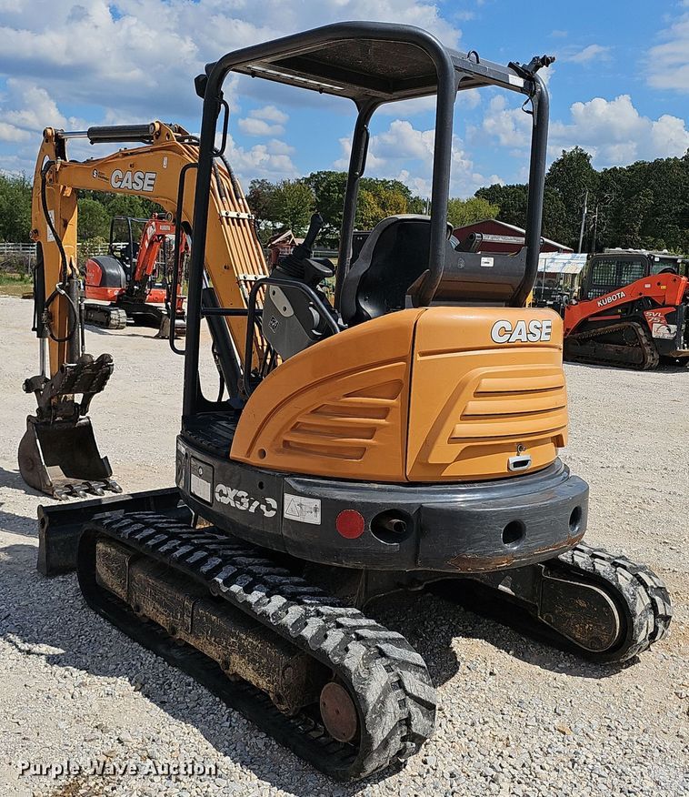 image for item NX9288 2017 Case  CX37C mini excavator
