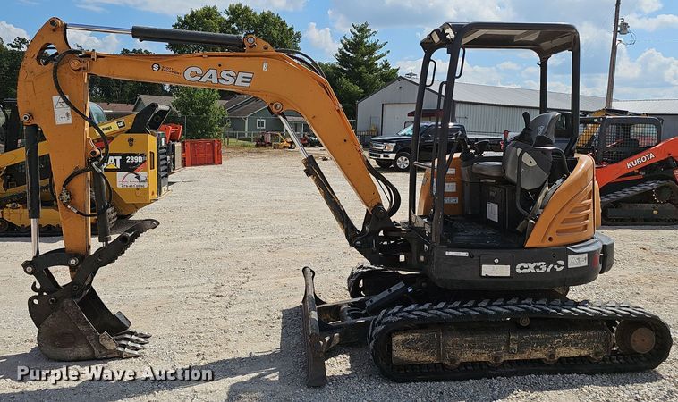 image for item NX9288 2017 Case  CX37C mini excavator